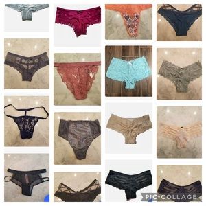 Victoria’s Secret Lot of 60 Panties + 30 Bralettes